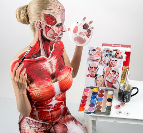 Kay Pike Bodypainter