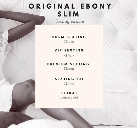 Original Ebony Slim